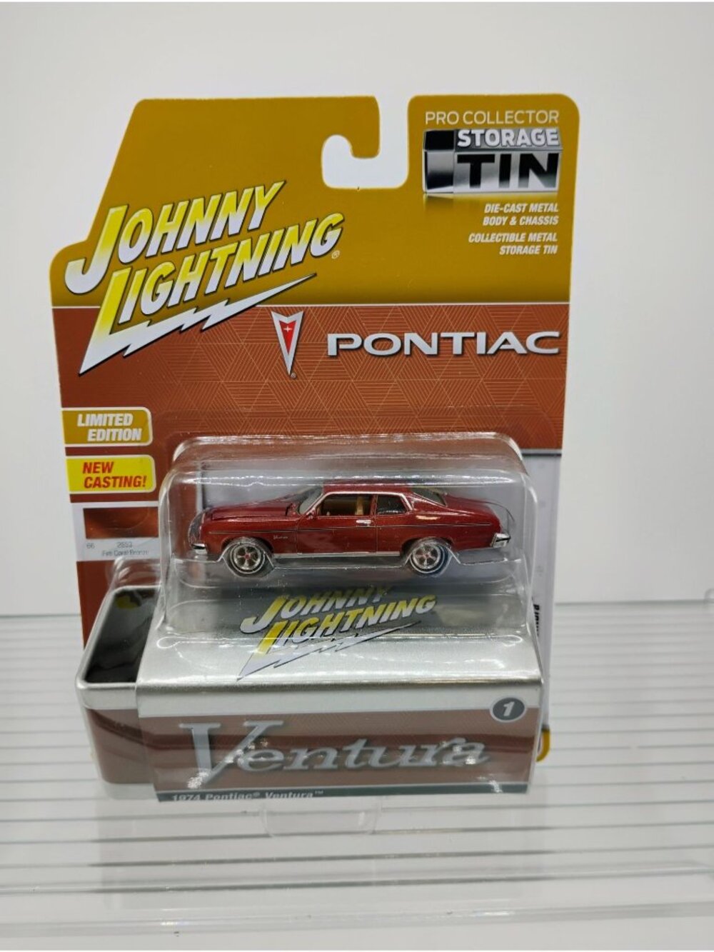 Johnny Lightning 1974 Pontiac Ventura Die-Cast Limited Edition